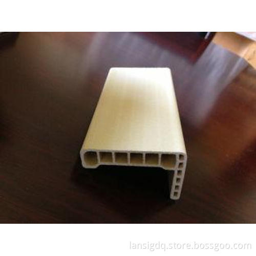 Hollow WPC Door Architrave , recycling Decorative Door Fram